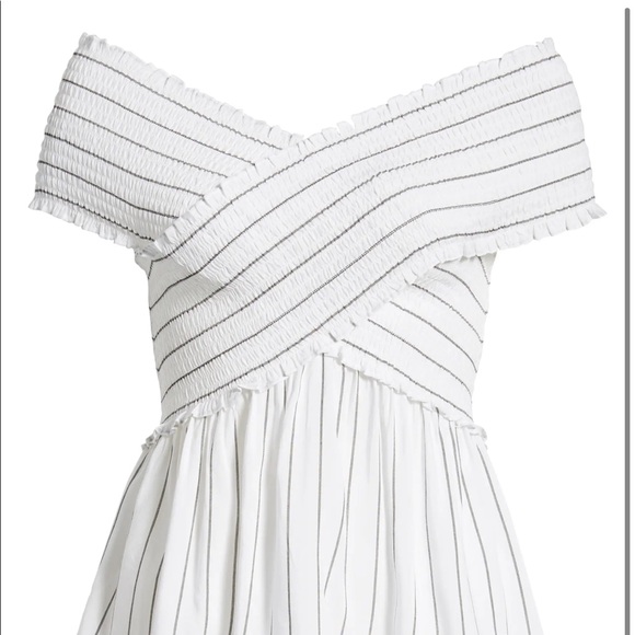 Nordstrom SOPRANO Stripe Off the Shoulder Top - Picture 5 of 10